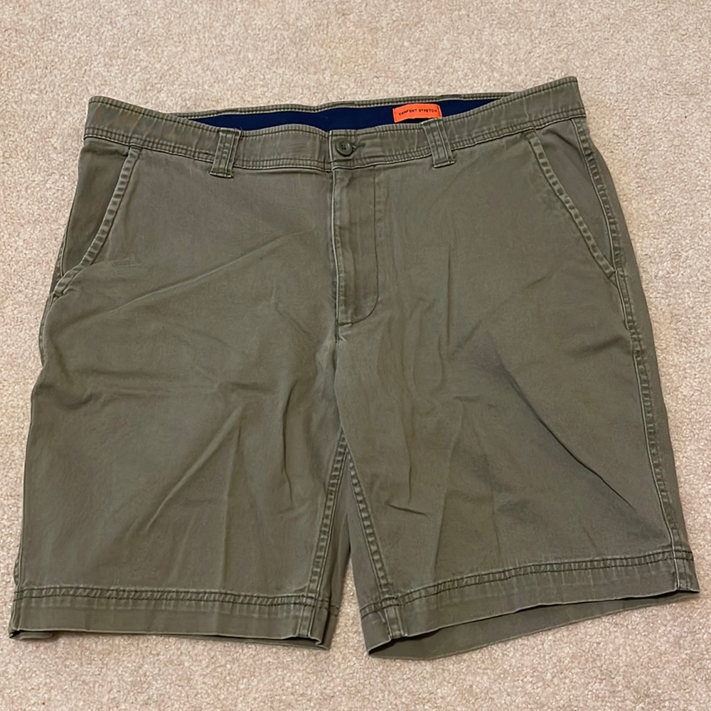 Green Stretchy Shorts